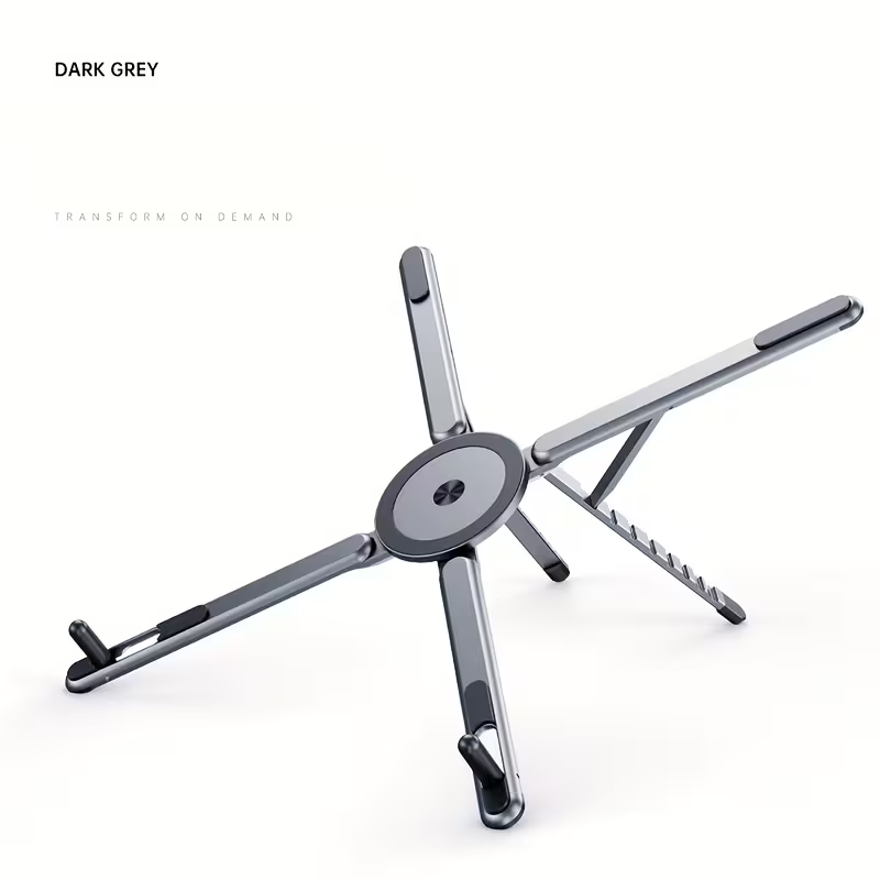 Limited Time: 30% OFF⚡ Foldable Magsafe Magnetic Phone Tripod Stand, Multi‑Device Portable Aluminum Alloy Holder
