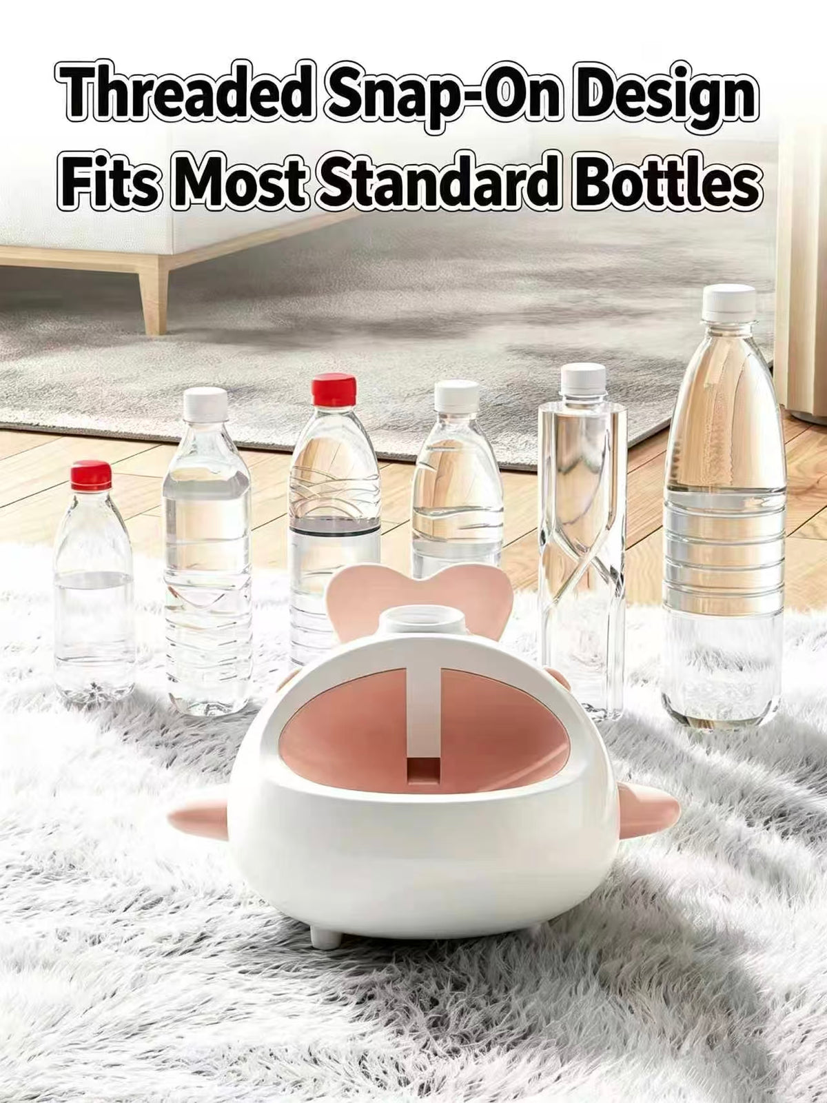 Limited Time: 30% OFF⚡ Cute Whale Gravity Pet Water Fountain