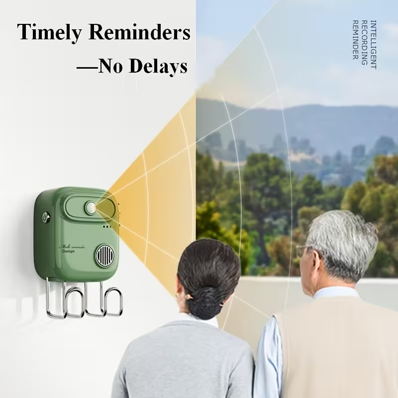 Limited Time: 30% OFF  Smart Voice Departure Reminder & Key Hook for Seniors