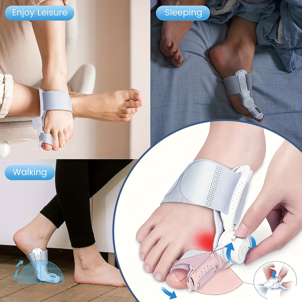 Limited Time: 30% OFF⚡ Adjustable Bunion Corrector & Toe Separator Kit