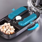 Limited Time: 30% OFF⚡ Compact 2-in-1 Pill Splitter & Pocket Travel Medicine Organizer