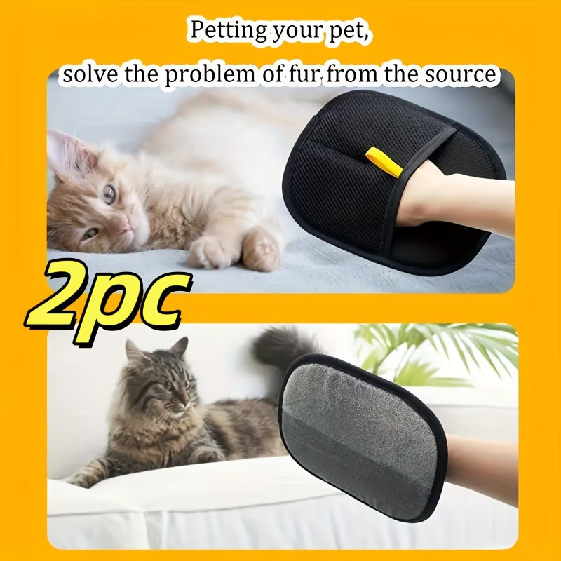 Limited Time: 30% OFF⚡ 2PCS The Static Pet Fur Remover Mitt