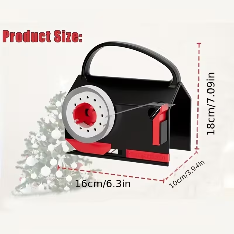Limited Time: 30% OFF⚡ 2-in-1 Wrapping Paper Cutter & Tape Dispenser Tool