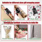Limited Time: 30% OFF⚡ 2-in-1 Wrapping Paper Cutter & Tape Dispenser Tool