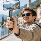 Limited Time: 30% OFF⚡ Foldable Magsafe Magnetic Phone Tripod Stand, Multi‑Device Portable Aluminum Alloy Holder