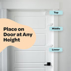 Limited Time: 30% OFF⚡ Adjustable No-Drill Door Lever Lock Strap for Pet Proofing & Child Safety