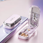 Limited Time: 30% OFF⚡ Compact 2-in-1 Pill Splitter & Pocket Travel Medicine Organizer